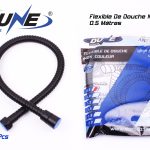 Flexible De Douche Noir 50.cm