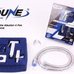 Kit Douchette Ablution 4Pcs Carré Chromé DP-295