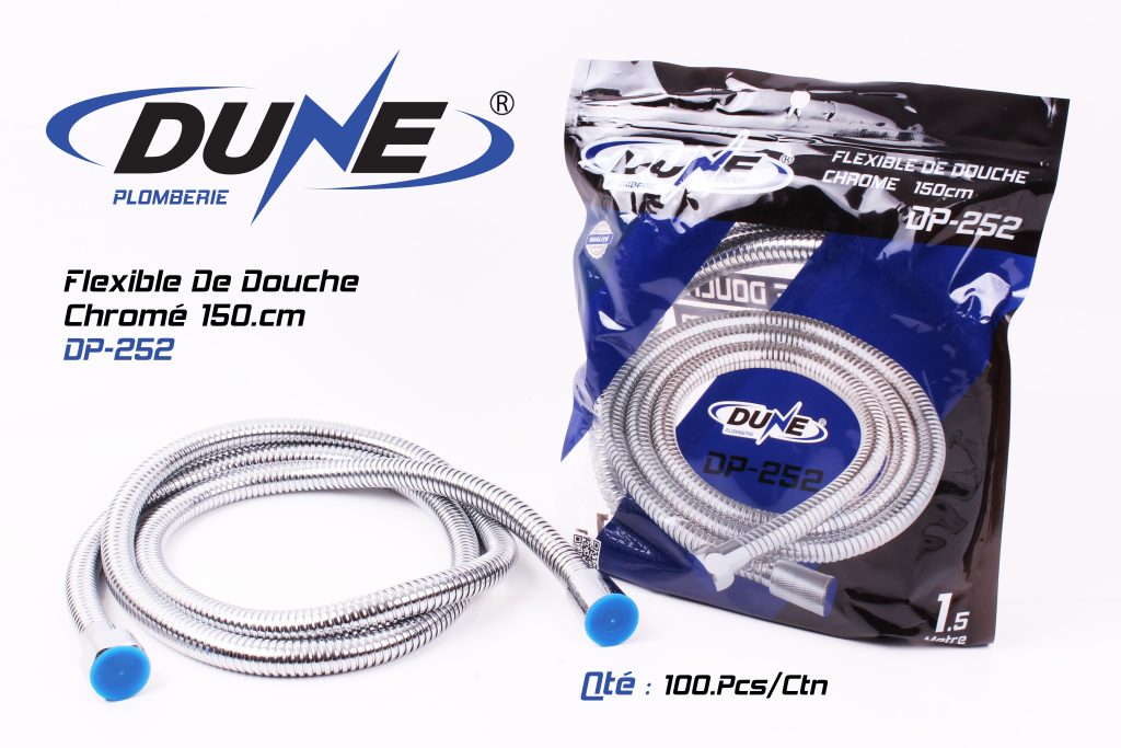 Flexible Douche Chromé 150mm DP-252
